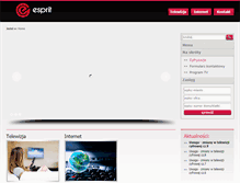 Tablet Screenshot of cyfrowyesprit.pl